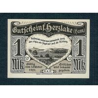 Германия, 1 марка 1921 год. UNC