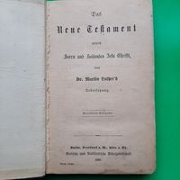 Das Neue Testament by Dr. Martin Luther, 1888