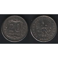 Польша y280 20 грош 1996 год (mw) (m100)