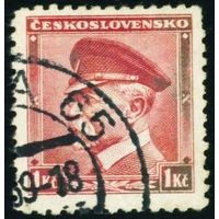 Президент Масарик Чехословакия 1939 год 1 марка
