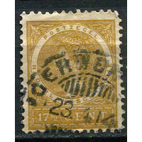 Нидерландская Индия - 1908/1909 - Королева Вильгельмина 17 1/2С - [Mi.59] - 1 марка. Гашеная.  (Лот 72EW)-T25P3