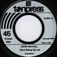John Mayall - Hard Going Up - SINGLE - 1977