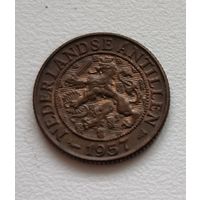 Нидерландские Антильские острова 1 цент, 1957 4-10-12