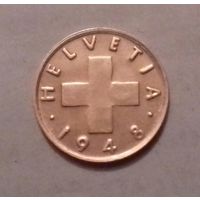 1 раппен, Швейцария 1948 г.