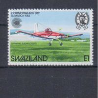 [2099] Свазиленд 1983. Авиация.Самолет. MNH