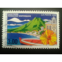 Франция 1999 Мартиника, колония Франции