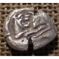 Греция. Золотая Крез Статер время кроисос короля Лидией(560-546B.C)-лев бык