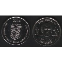 Official England Squad. Midfield. Paul Scholes -- 2004 England - The Official England Squad Medal Collection (f0