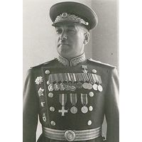 Автограф маршал бронетанковых войск Богданова и трех генералов героев СССР