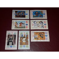 Болгария 1982, 1985, 1988  Живопись. Рисунки детей. 7 марок