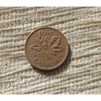 Werty71 Канада 1 цент 1965 Елизавета 2