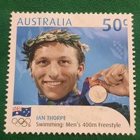 Австралия 2004. Ian Thorpe. Олимпийский чемпион. Плаванье