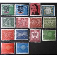 Германия, ФРГ 1960 г. Mi.326-345 MNH** полный годовой набор