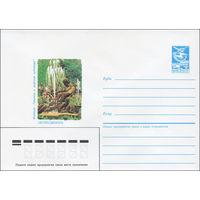 Художественный маркированный конверт СССР N 86-581 (11.12.1986) Петродворец Фонтан "Тритон и морское чудовище"