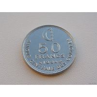 Коморские острова. 50 франков 1994 год  KM#16