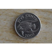 Бермуды 5 центов 2005