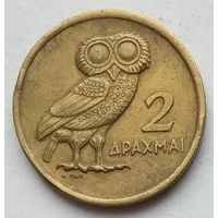 Греция 2 драхмы 1973 г. (u)