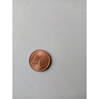 2 евро цента 2018 г. D