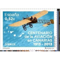 Испания 2013 Mh 4786 100-летие Авиации на Канарских островах MNH**  Самолет