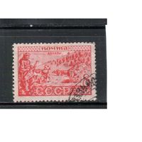 СССР-1933 (Заг.324)  гаш., Народы СССР(Абхазы)