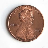 США 1 цент 1993 г.