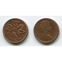 Канада. 1 цент (1968, aUNC)