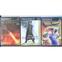 Игры ( 3 шт. ) для  Sony PlayStation 2  б/у набор 9