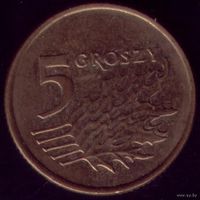5 грошей 1991 год Польша
