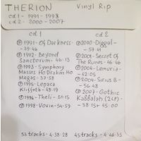 CD MP3 THERION - 2 CD - Vinyl Rip (оцифровки с винила)