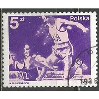 Польша. Польские медалисты олимпиады Москва'80. 1983г. Mi#2862.