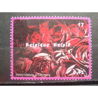 Бельгия 2000 Живопись, розы