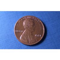1 цент 1981. США.
