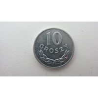 Польша 10 грошей 1983 г. Редкость ( состояние СУПЕР )