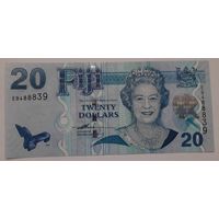 Фиджи 20 долларов 2007 года UNC