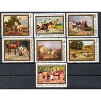 Картины, посвященные животным Венгрия 1979 год серия из 7 марок