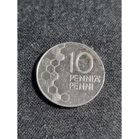 Финляндия 10 пенни 2000