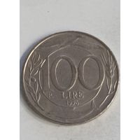 Италия. 100 лир 1996 года.