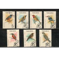 Танзания-1992(Мих.1315-1321)  гаш. , Фауна, Птицы (полная серия)
