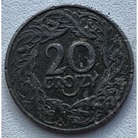 Польша 20 грошей 1923 г.