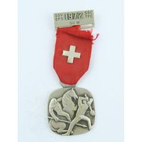 Швейцария, Памятная медаль 1972 год .
