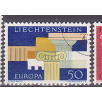 Евросепт Марки Европы Лихтенштейн 1963 год Лот 55 около 30 % от каталога по курсу 3 р  ПОЛНАЯ СЕРИЯ