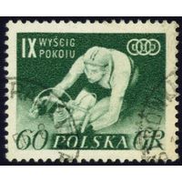 Велоспорт Польша 1956 год 1 марка