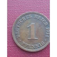 1 пфеннинг 1914. С 1 рубля
