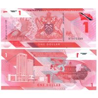 Тринидад и Тобаго 1 доллар  2020 год UNC (полимер)